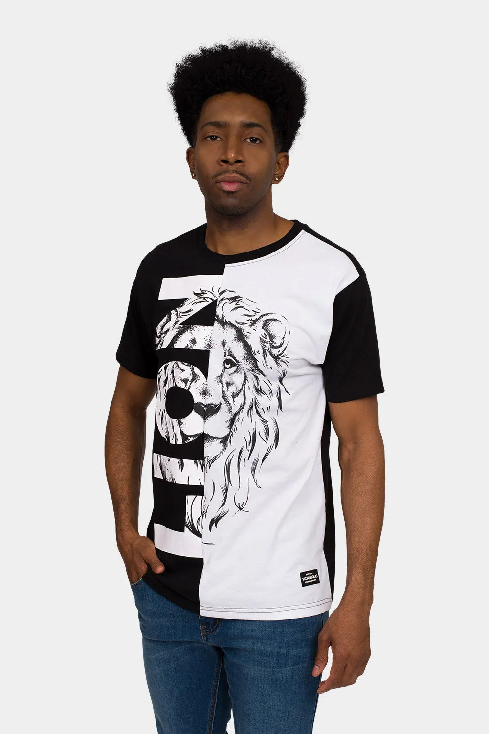 Non Restrictive Mobility Half Lion T-Shirt