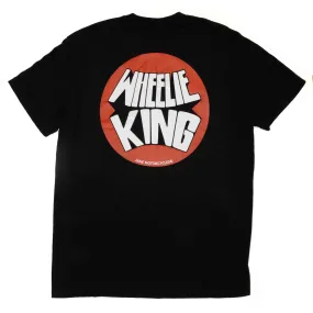 WHEELIE KING Short Sleeve - BLACK Hiking durability