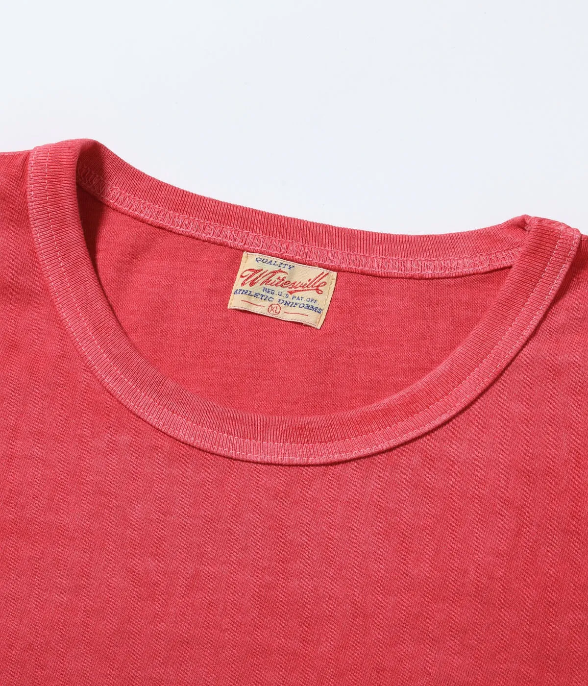 QuickDryTechnology Value for Money WHITESVILLE PIGMENT DYE POCKET T-SHIRT - RED
