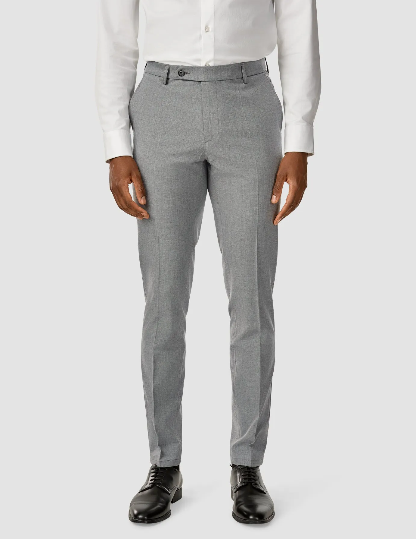 Essential Suit Pants Slim Cloud Grey Anti Pilling Casual Essentials