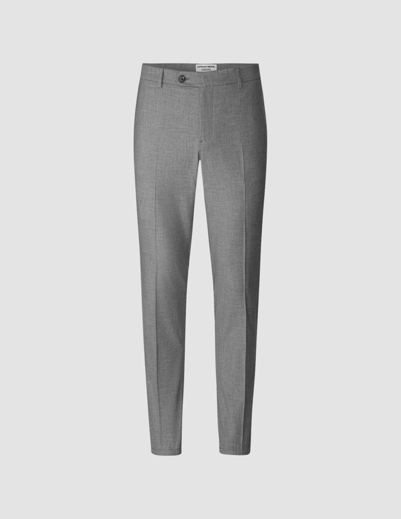 Warm design Essential Suit Pants Slim Cloud Grey