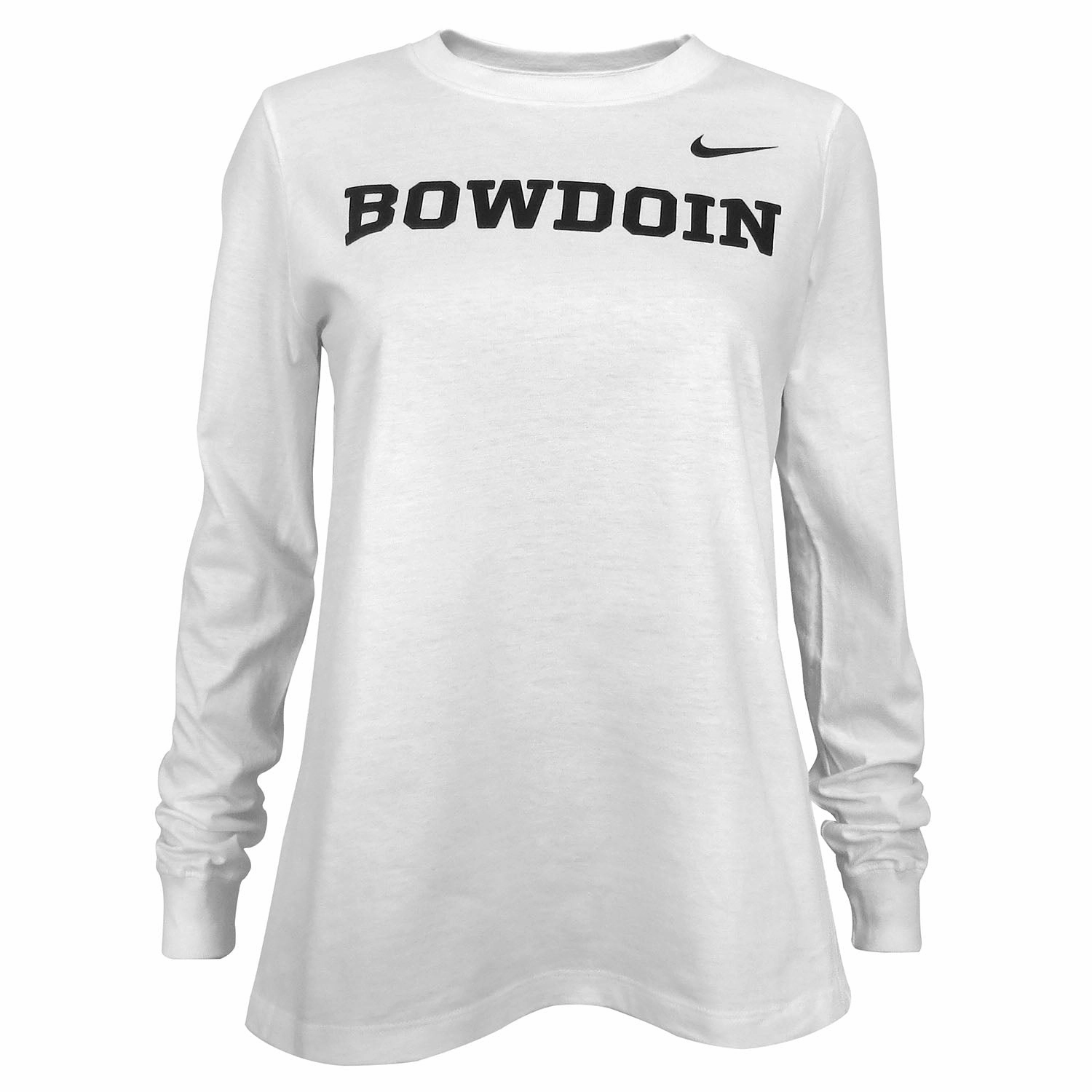 Women's Long-Sleeved Core Tee from Nike Low Profile Seam Construction Breathable fabric