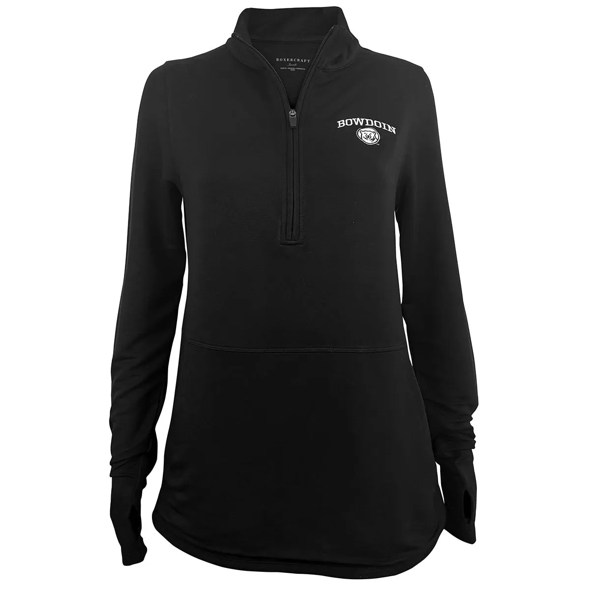 Women's Flex ?-Zip with Bowdoin & Medallion from Boxercraft Brand Identity