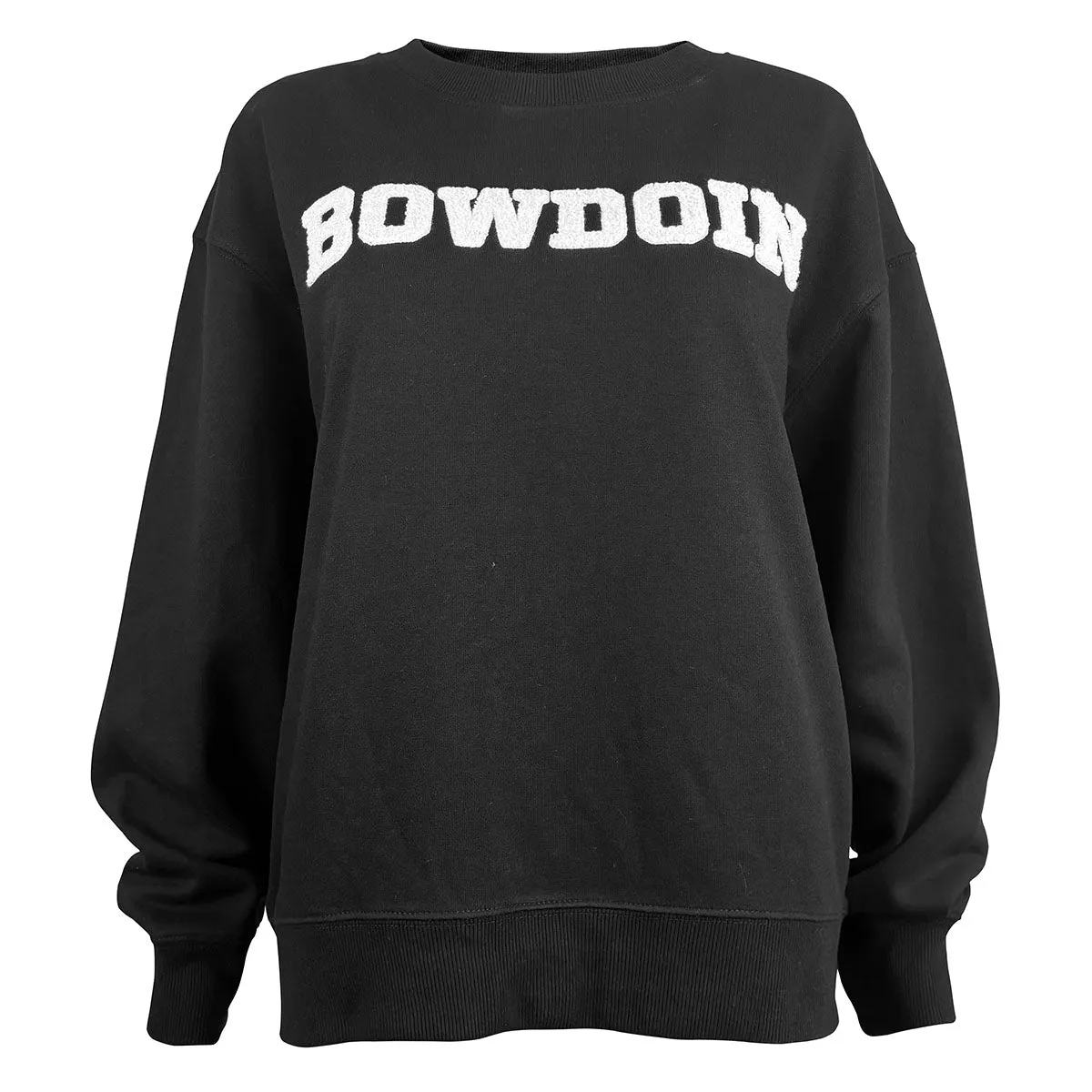 Comfortable Hoodie Women's Old School Crew with Chenille Bowdoin from Chicka-D
