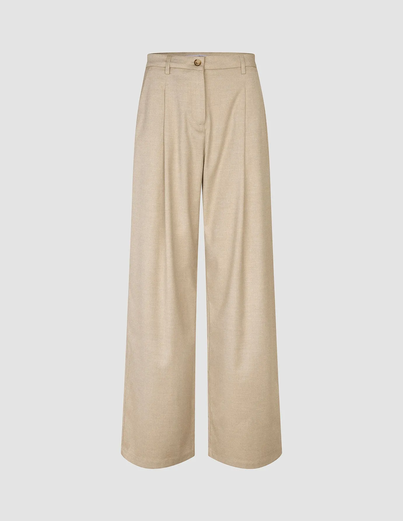 Freedom Motion Outdoor Essentials Women's Skye Pants Wide Sandy Beige Melange