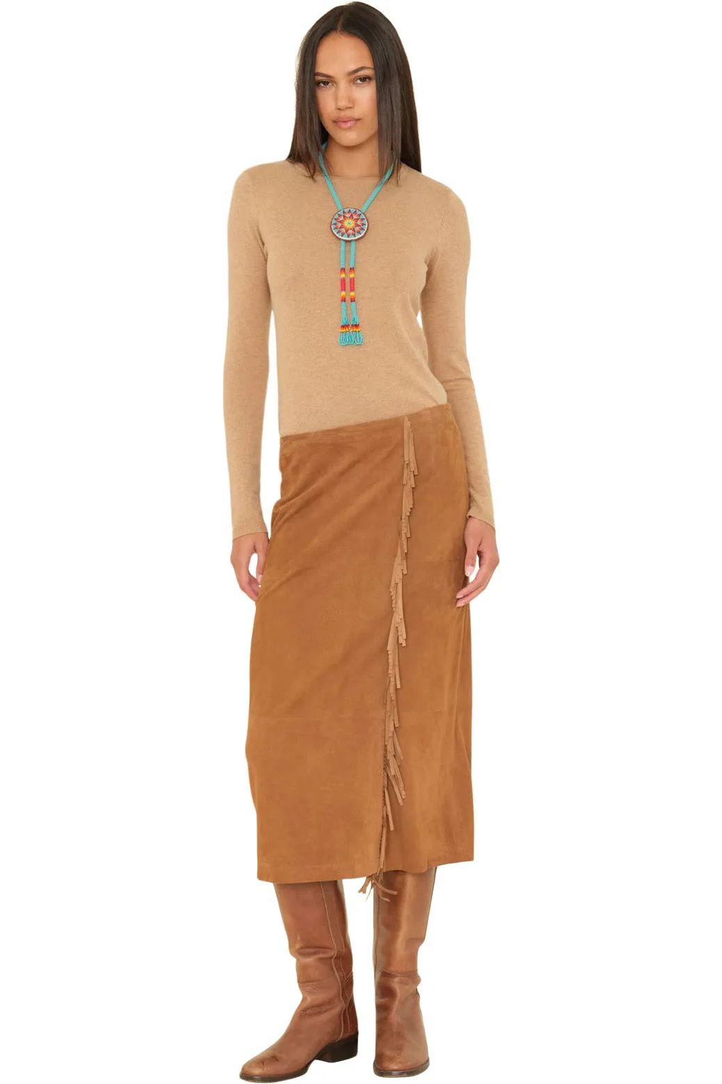 Xirena Bonnie Skirt in Mustang Ripstop Fabric Technology Core Ease