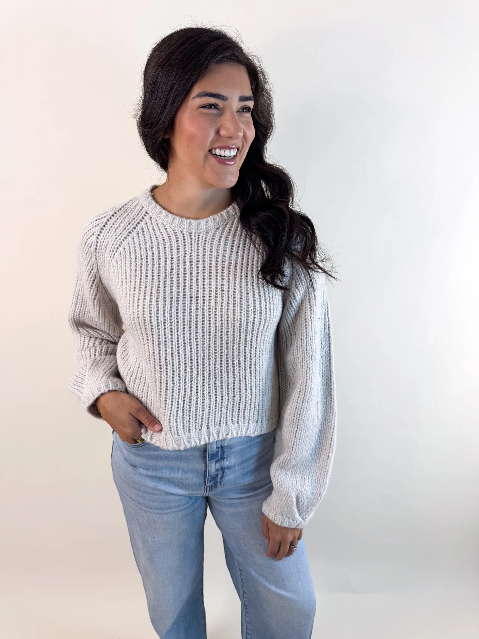 Versatile Layering Piece [Z SUPPLY] Sheena Turtle Dove Sweater