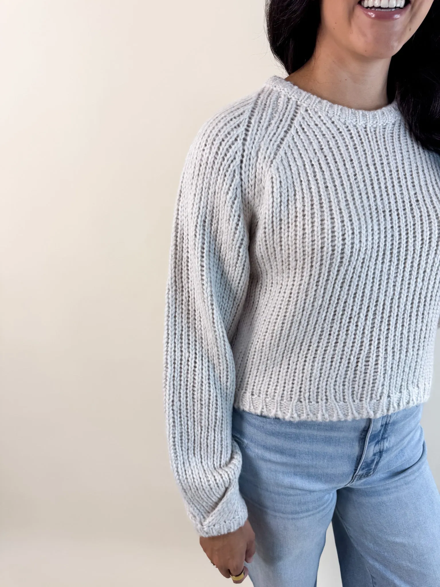 Oversized Silhouette [Z SUPPLY] Sheena Turtle Dove Sweater
