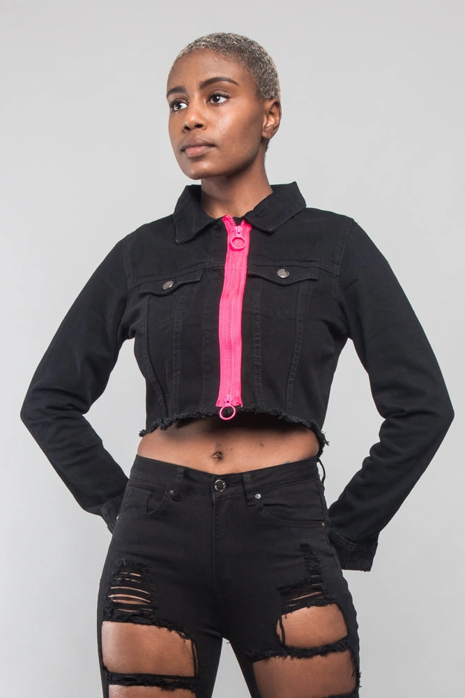 Zippered Accent Jacket Quick Dry Performance Weatherproof Seams